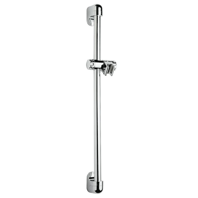 Remer 311D Chrome Wall-Mounted 24 Inch Sliding Rail